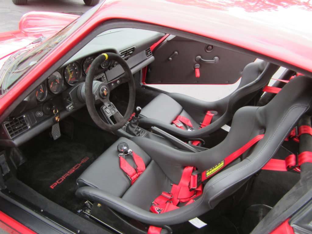 New Schroth® safety harnesses and Recaro™ racing seats were installed to protect the driver in the event of a collision.